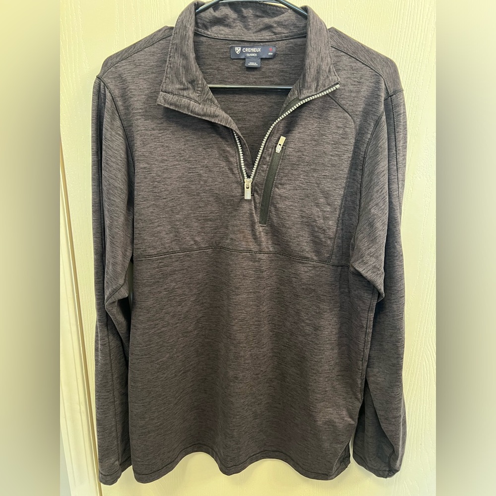 Cremieux quarter zip pullover